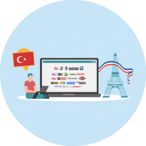 Profiter de la télévision française en Turquie