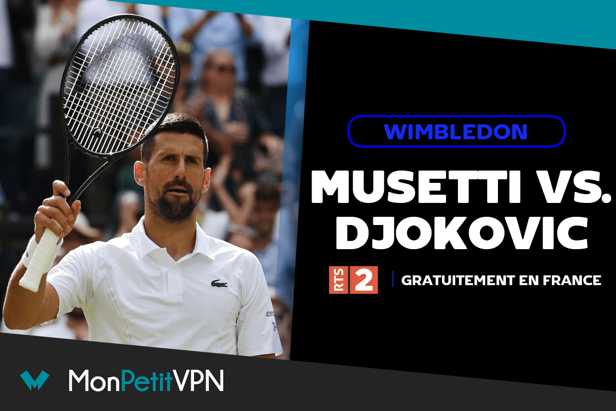 Le match Musetti - Djokovic en clair