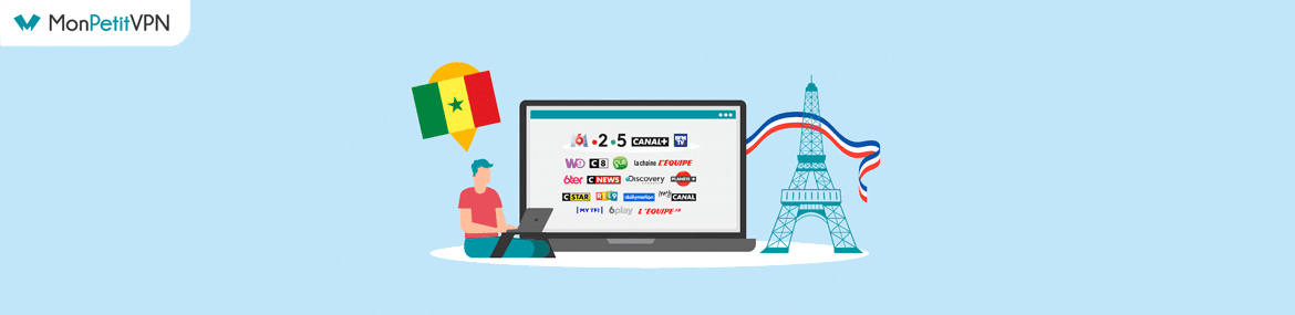 Regarder les chaînes TV françaises depuis le Senegal