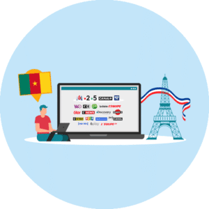 Streaming chaînes françaises au Cameroun