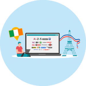 Télévision française Irlande