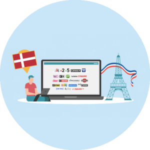 Regarder chaînes françaises au Danemark