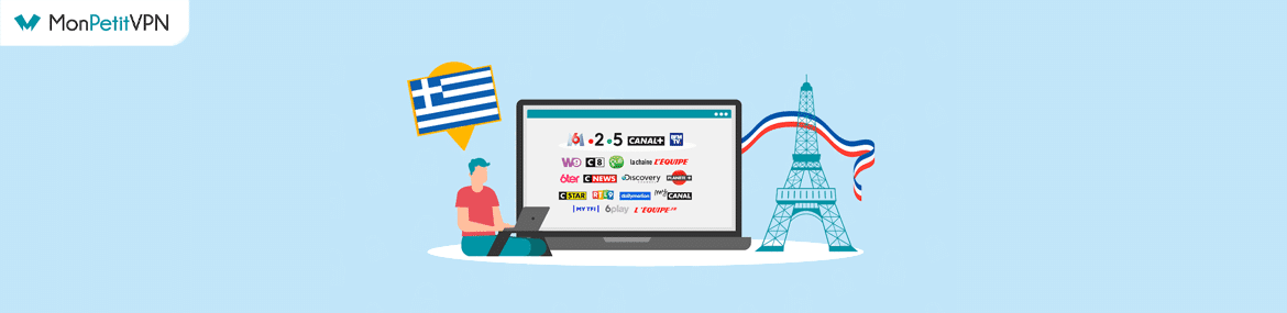 Profiter des chaînes françaises depuis la Grèce