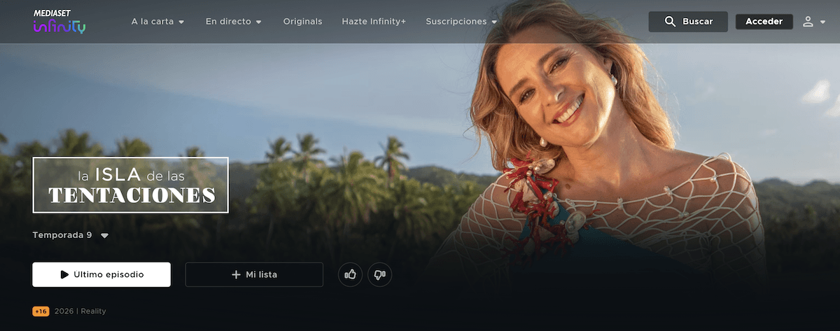 L'île de la tentation espagnole saison 10 en streaming
