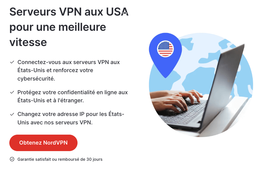 NordVPN USA Utiliser NordVPN pour les États-Unis