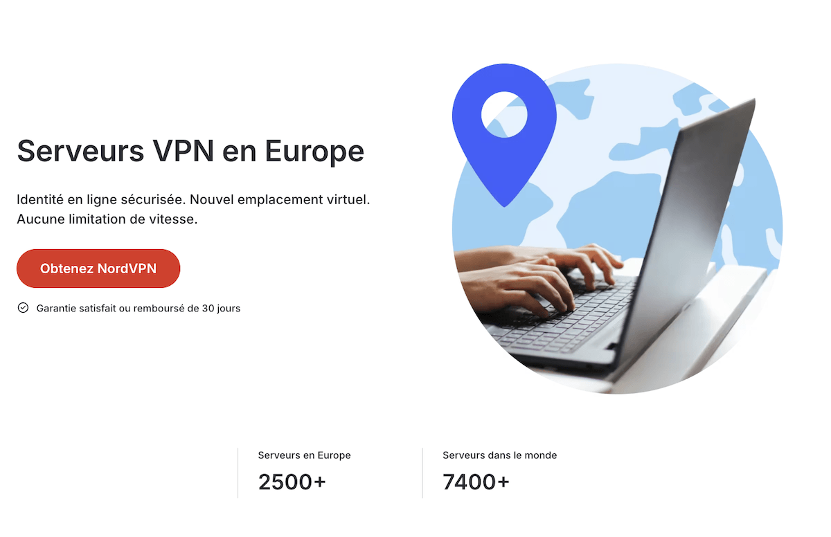 NordVPN Europe NordVPN en Europe