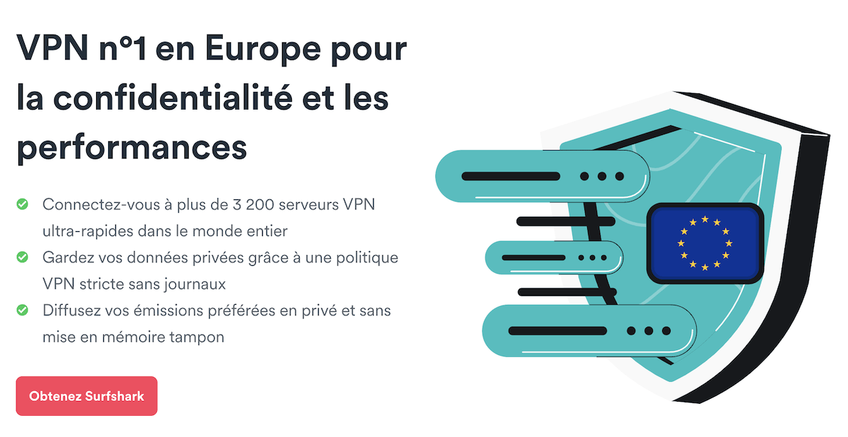 Surfshark en Europe Les serveurs européens de Surfshark