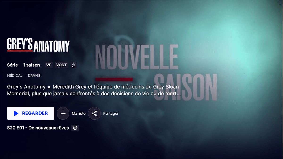 Regarder Greys Anatomy En Streaming Gratuit