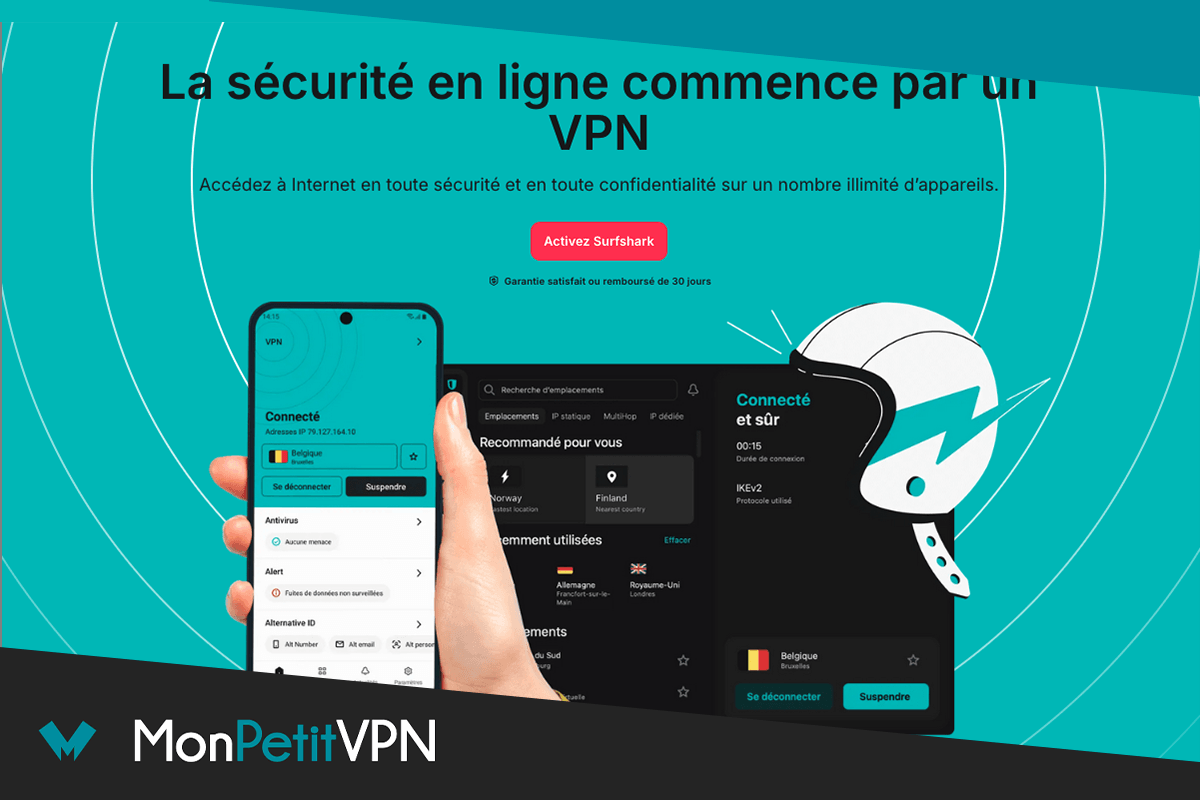 VPN Surfshark usurpation