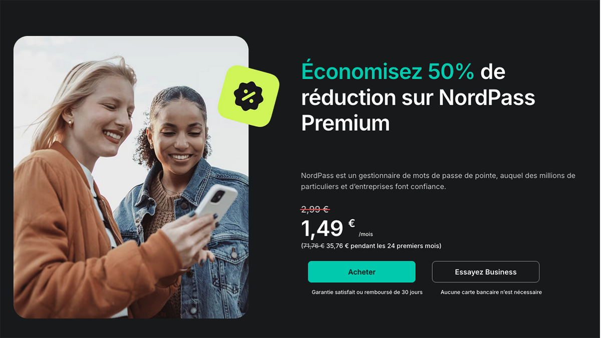NordPass Gestionnaire Gestionnaire de mots de passe
