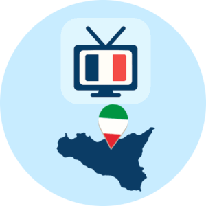 Streaming chaînes françaises en Sicile