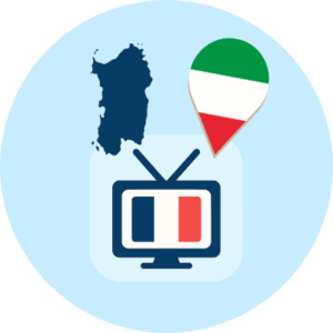 Profiter de la télé française en Sardaigne
