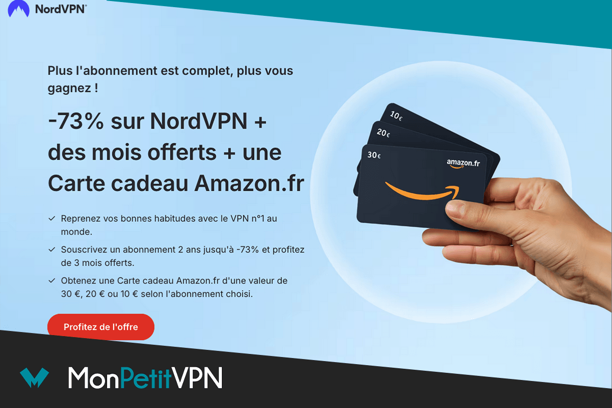 Carte cadeau VPN promo NordVPN
