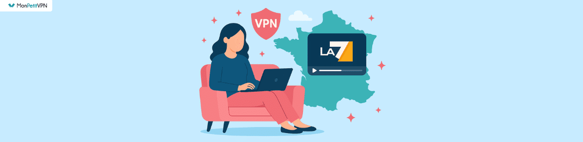 Streaming de la chaîne la7 depuis la France
