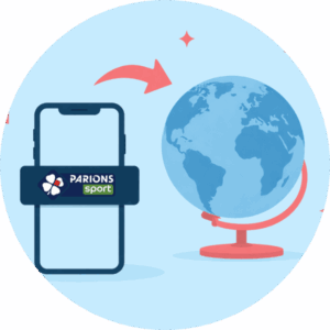 Accéder à ParionsSport dans le monde entier