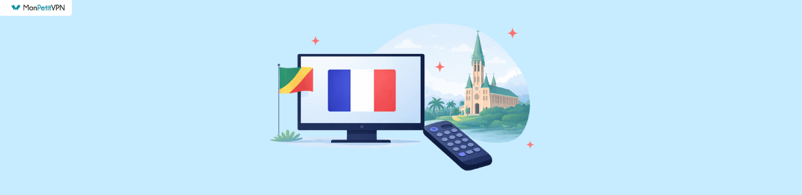 Profite de la télé française en République du Congo