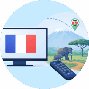 Regarder la télévision française depuis le Kenya