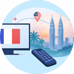 Streaming chaines françaises en Malaisie