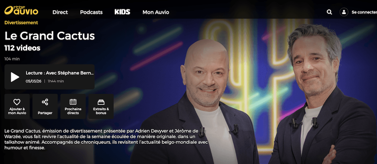 Streaming gratuit du Grand Cactus en France Le Grand Cactus depuis la France