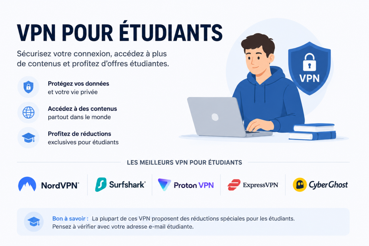 Les VPN pour étudiants