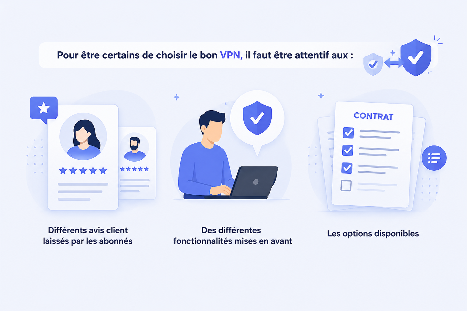 Critères pour choisir un VPN gratuit fiable