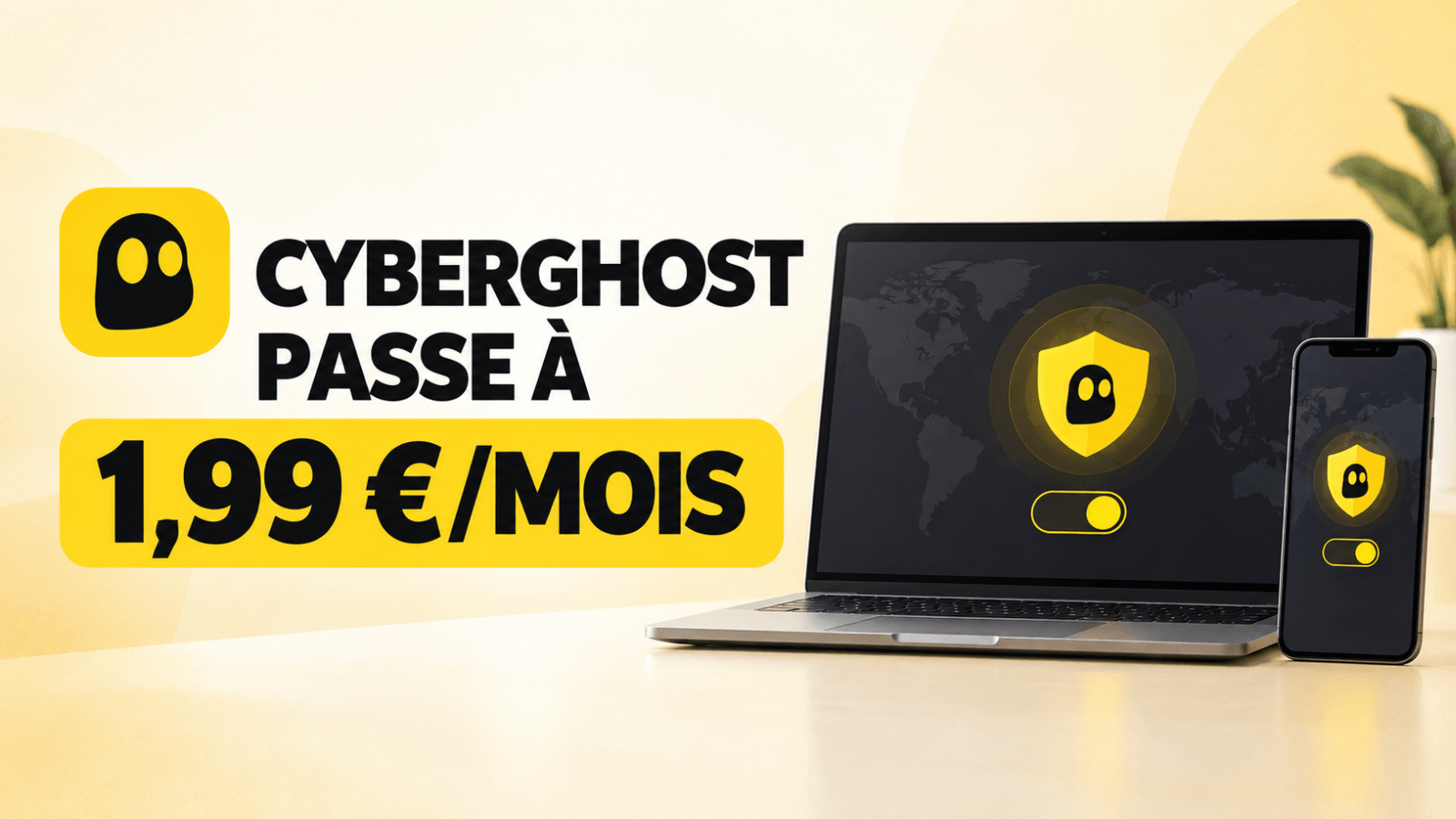 La nouvelle offre promotionelle de CyberGhost
