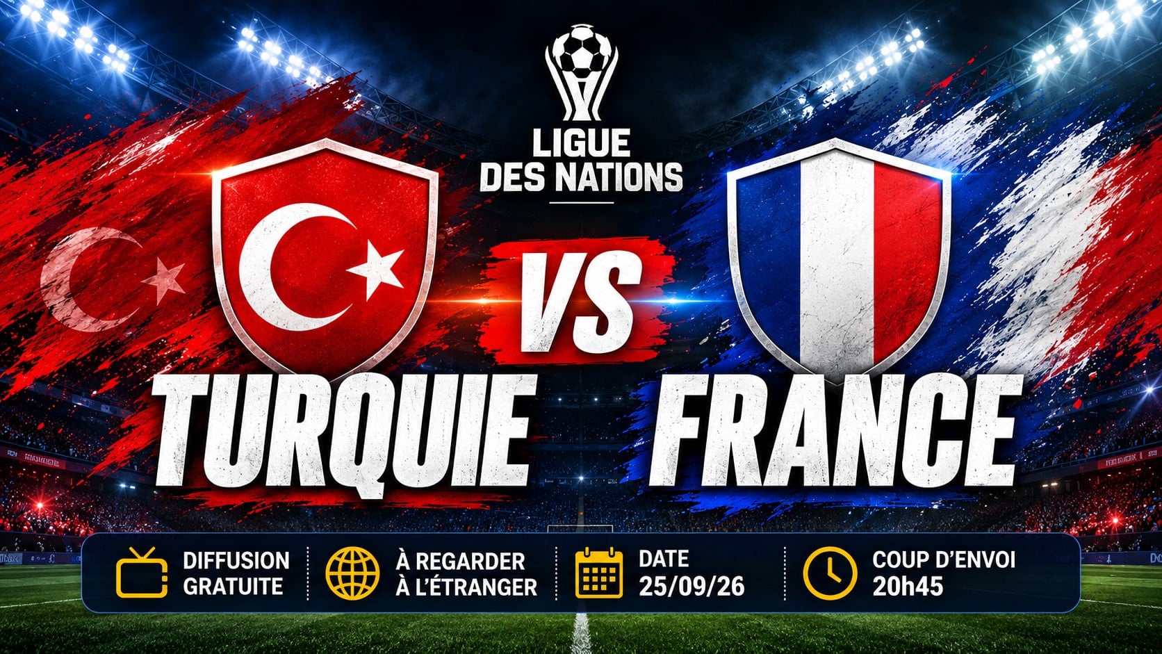 Foot Turquie France streaming