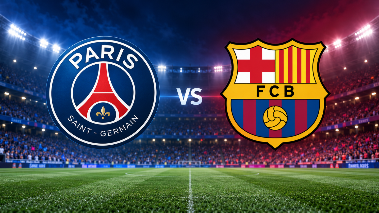 Match PSG - Barcelone