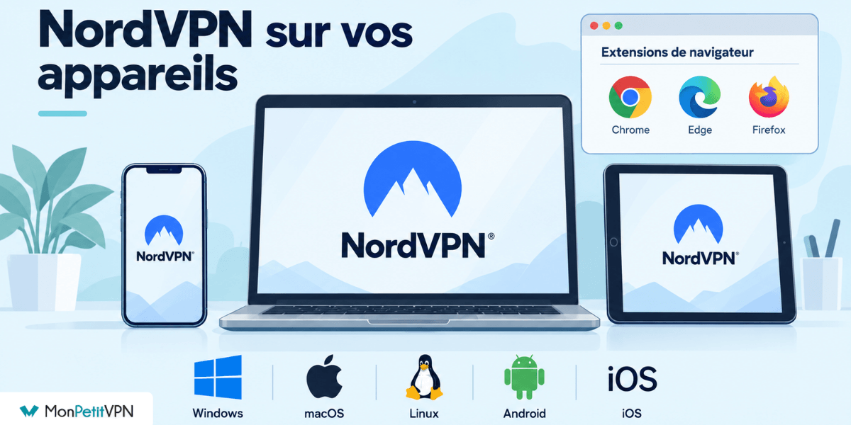 Compatibilité NordVPN Compatibilité de NordVPN