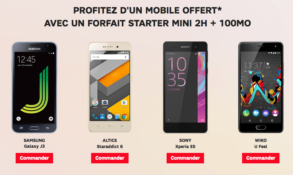 SFR Family : les forfaits Starter mini offerts pour les enfants pendant 1 an