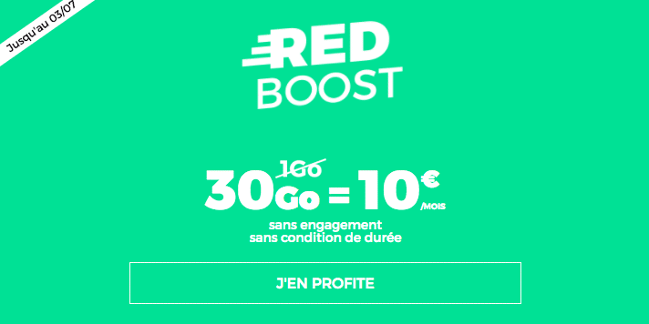12 Go Internet Combien De Temps Un forfait RED by SFR avec 30 Go d'internet en 4G à seulement 10€/mois