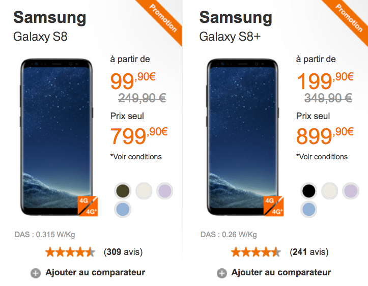 samsung galaxy s8 orange