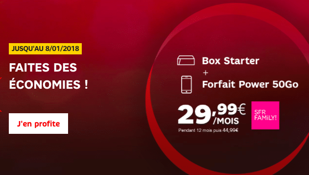 Sfr Votre Forfait 50 Go A Seulement 10 Par Mois Avec La