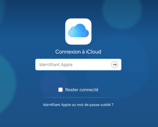 iCloud permet réinitialiser code iPhone