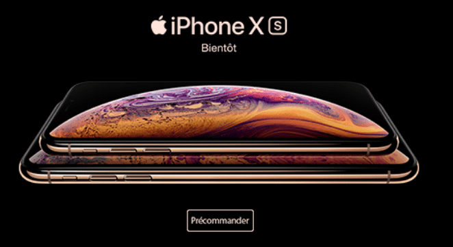   iPhone XS and XS Maximum Payment Facility Sosh 