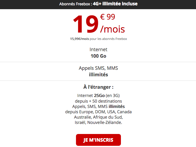 RED by SFR vs Free : qui propose le meilleur forfait mobile international