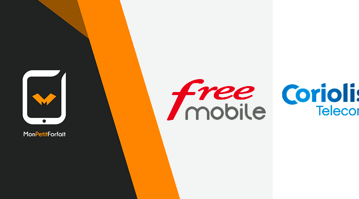 Promo chez Free mobile et Coriolis Telecom.