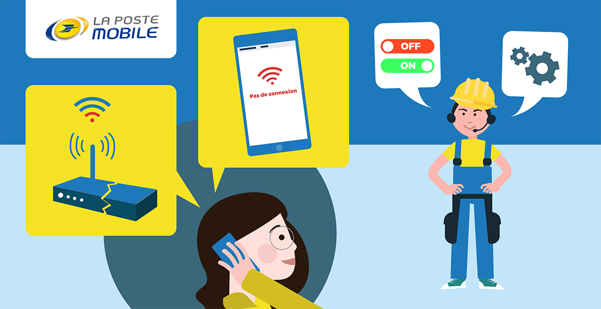 Panne service client La Poste Mobile