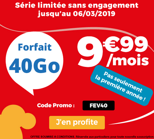 Bon plan forfait 4G en solde chez Auchan Telecom.