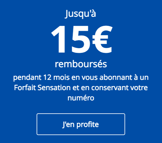 Les forfaits Sensation de Bouygues Telecom.