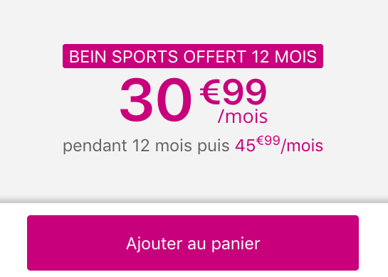 Le forfait Sensation 70 Go de Bouygues Telecom avec un iPhone pas cher à 1€ seulement.