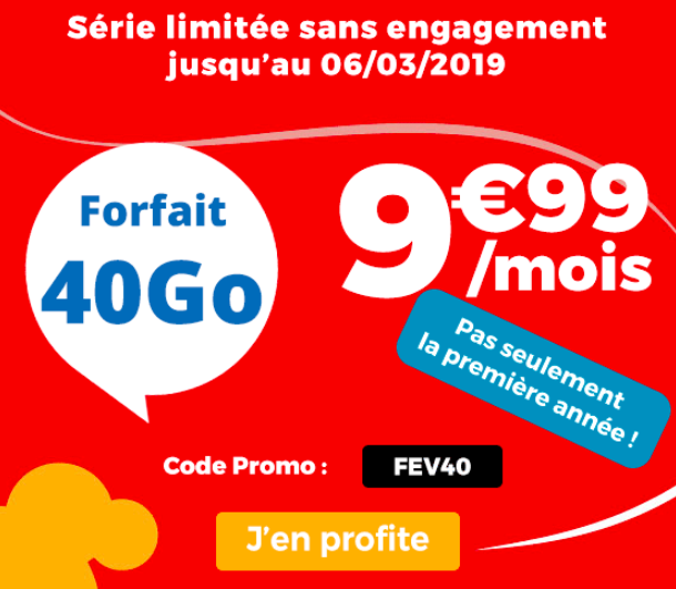 Le forfait 4G d'Auchan Telecom.