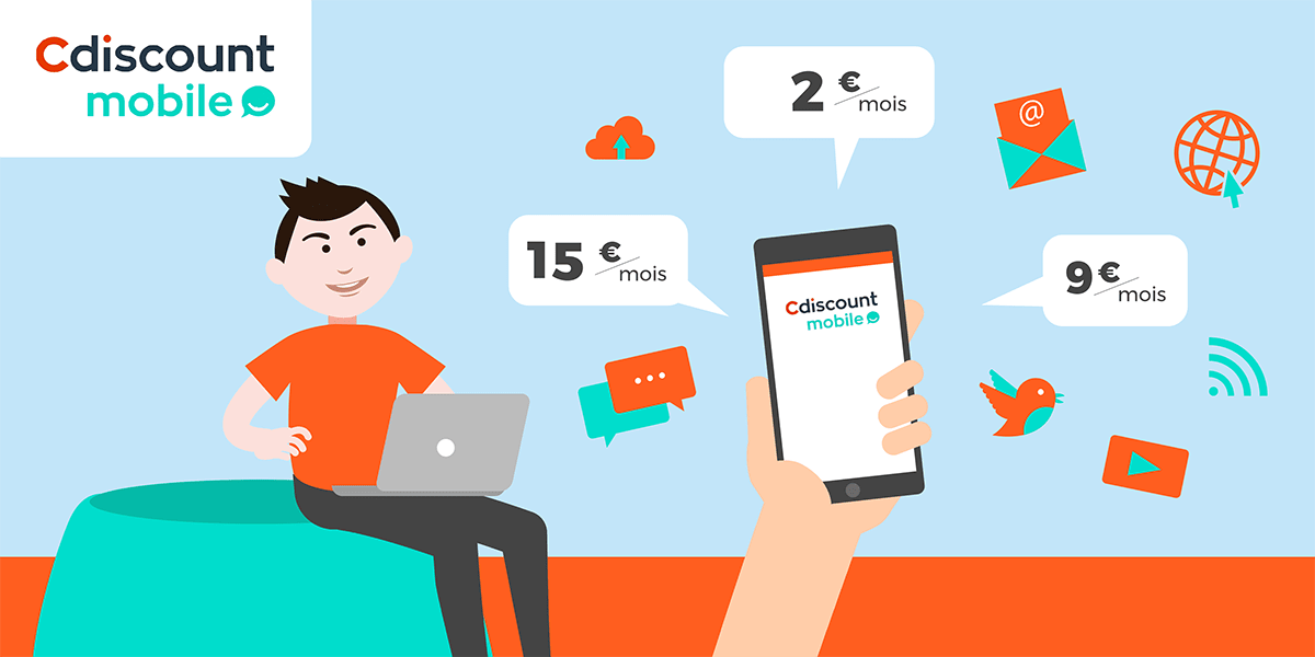 Options des forfaits Cdiscount mobile