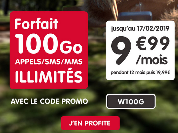 120€ de remise sur un forfait promotionnel chez NRJ Mobile.