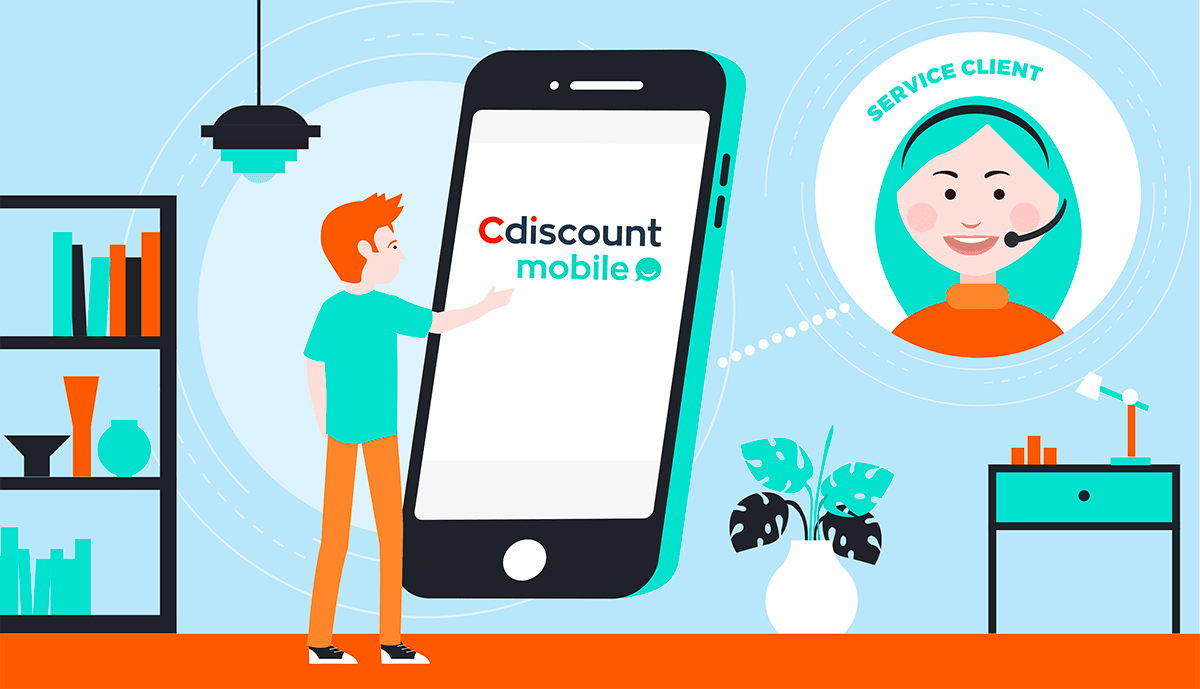 Service client Cdiscount mobile