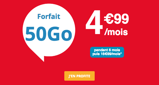Promotion forfait pas cher chez Auchan Telecom.