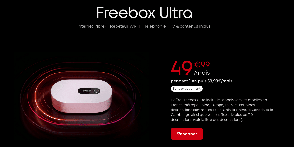 Avis freebox Ultra
