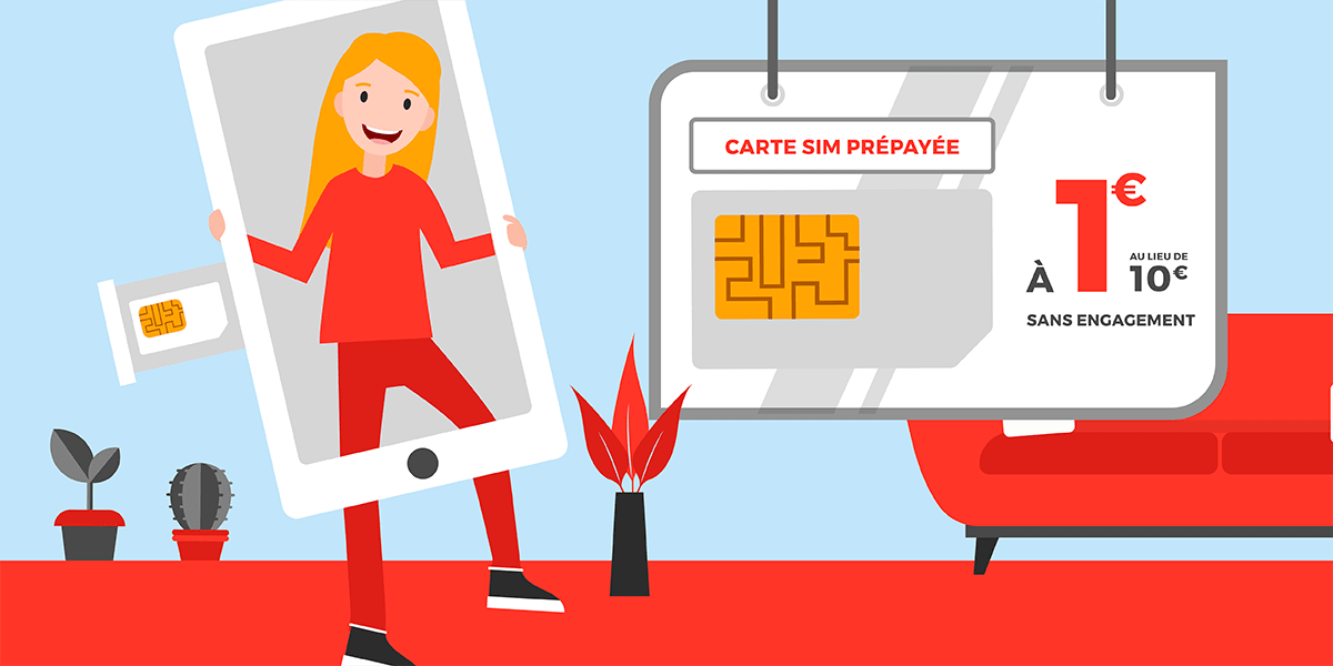 Cartes SIM prepayées et recharges mobiles