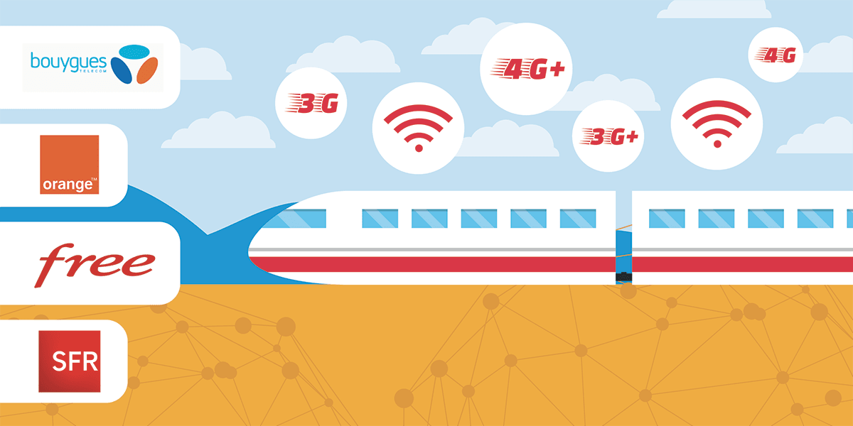 La couverture réseau dans les transports