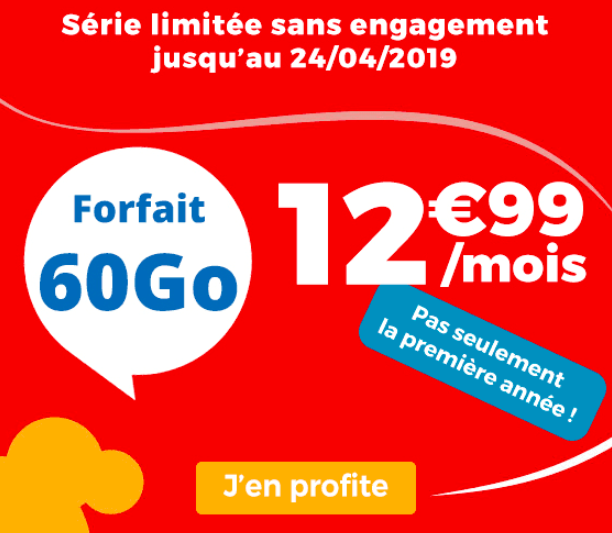 le forfait 4G auchan Telecom